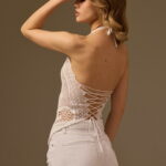 HAND-CROCHETED CROP TOP, WHITE COTTON
